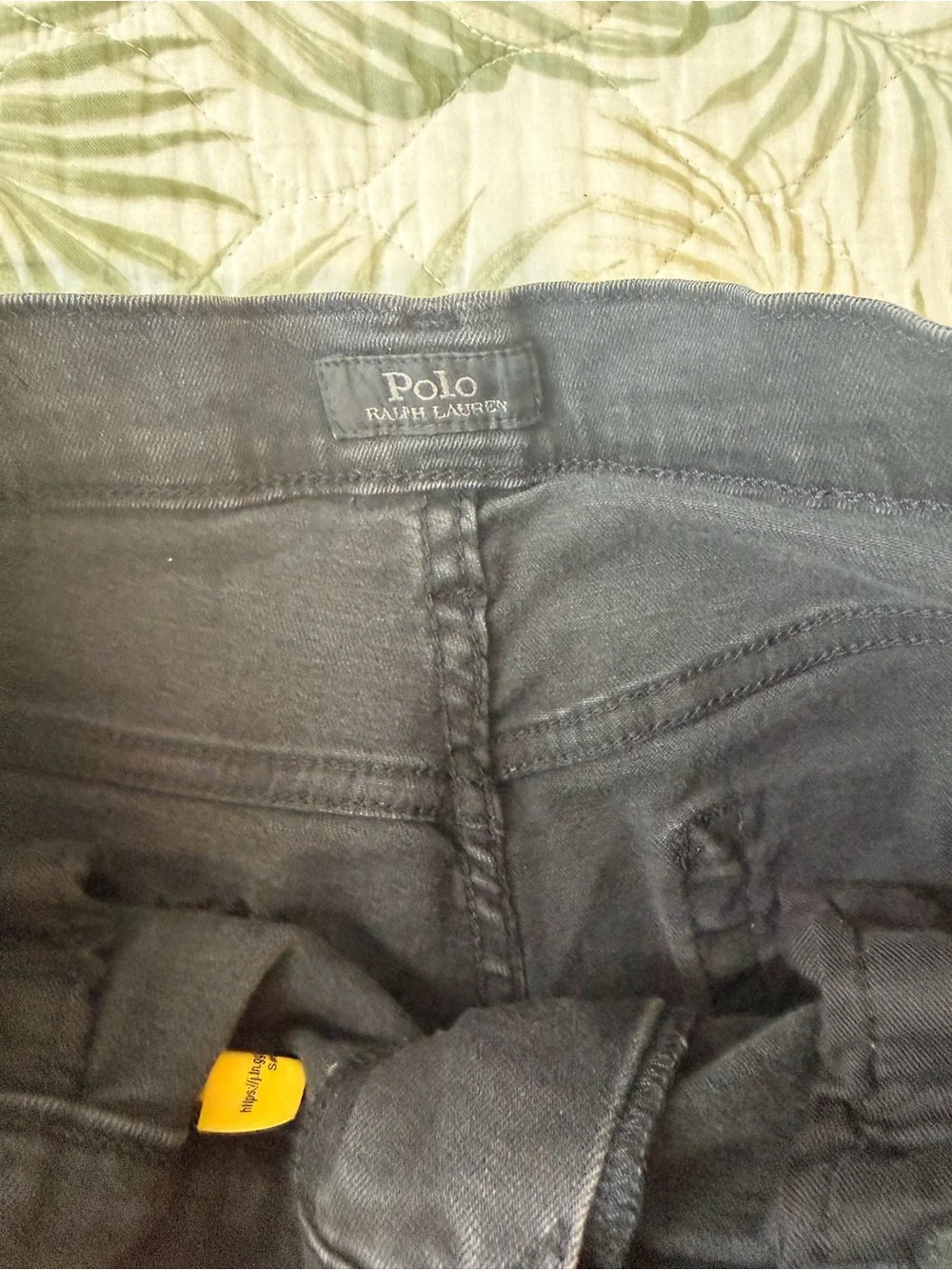 Ralph Lauren Kids Charcoal Black Jeans